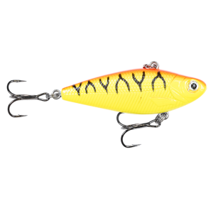 Image of Clam CPT Psycho Shad | Glow Orange Tiger; 1/4 oz.