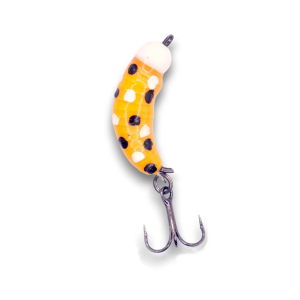 Image of Kenders Tungsten Mighty Maggot | Orange Wonderbread Glow