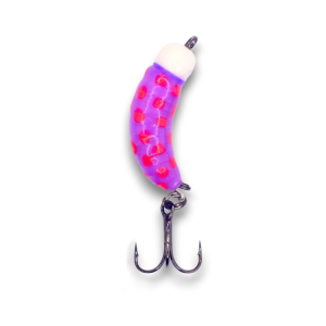 Image of Kenders Tungsten Mighty Maggot | Purple - Pink Wonderbread Glow