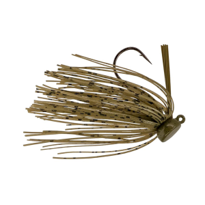Image of Buckeye Lures BFS Spot Remover Finesse Jig | Natural Green Pumpkin; 1/8 oz.