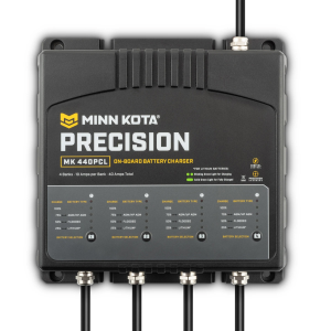 Image of Minn Kota On-Board Precision Digital Chargers | 4 Bank X 10 Amps