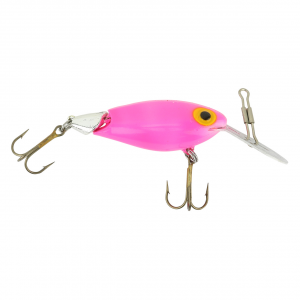 Image of Dave's Ka-Boom Mean Streak Lures | Hot Pink & Chrome Tail; 3 1/2 in.