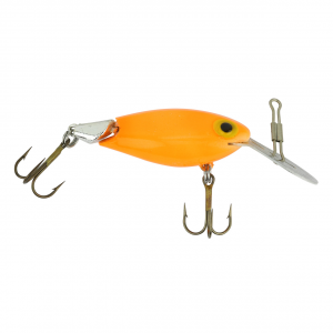 Image of Dave's Ka-Boom Mean Streak Lures | Fluorescent Orange & Chrome Tail; 3 1/2 in.