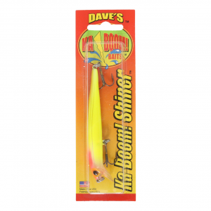 Image of Dave's Ka-Boom Shallow Shiner | Chartreuse Red Face; 3 1/2 in.