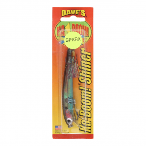 Image of Dave's Ka-Boom Shallow Shiner | Sparx Shad - Mylar Tail; 3 1/2 in.