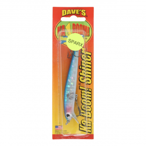 Image of Dave's Ka-Boom Shallow Shiner | Sparx Blue Ice; 3 1/2 in.