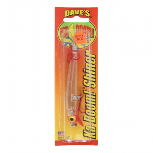 Image of Dave's Ka-Boom Shallow Shiner | Ruby Red Crystal; 3 1/2 in.