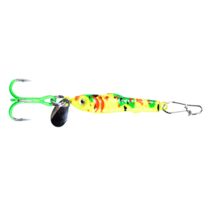 Image of Clam CPT Pinhead Pro PT Jigging Mino | Glow Chart Koi; 1/4 oz.