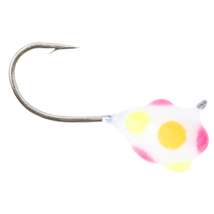 Image of Clam CPT Confetti Drop XL Jig | Disco Wonderbread Glow; 1/64 oz.
