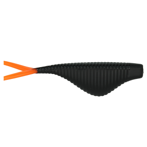 Image of Ol' Blue Tackle Small Fry Soft Bait | Black/Orange; 2 1/4 in.