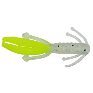 Image of Ol' Blue Tackle Teaser Soft Bait | Bling/Chartreuse; 2.6 in.