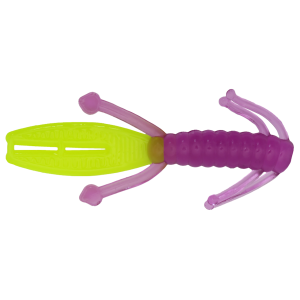 Image of Ol' Blue Tackle Teaser Soft Bait | Grape/Chartreuse; 2.6 in.