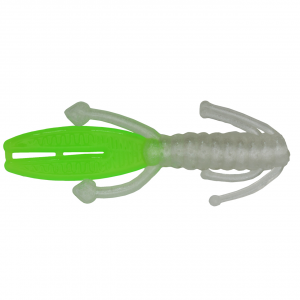 Image of Ol' Blue Tackle Teaser Soft Bait | Pearl/Limetreuse; 2.6 in.