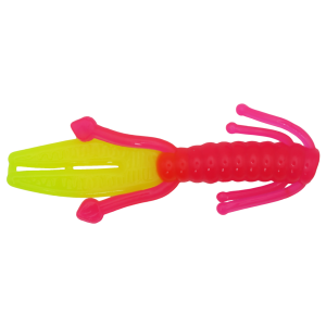 Image of Ol' Blue Tackle Teaser Soft Bait | Pink/Chartreuse; 2.6 in.