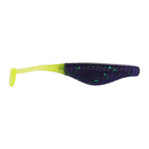 Image of Ol' Blue Tackle Paddle Fry Soft Bait | June Bug/Chart; 3 in.