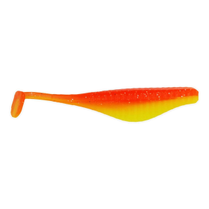 Image of Ol' Blue Tackle Paddle Fry Soft Bait | Little Niangua Sunrise; 3 in.