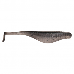 Image of Ol' Blue Tackle Paddle Fry Soft Bait | Silver Fox; 3 in.