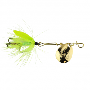 Image of Joe's Flies Short Striker Classic Spinner | Joe's Glo-Trout; 8