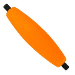 Image of Comal Tackle Cigar Slotted Peg Float | 3 in.; Orange