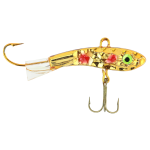 Image of Moonshine Lures Hammered Shiver Minnow | LSO Red Dots; 1 7/8 in.