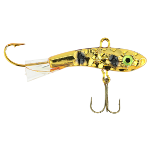 Image of Moonshine Lures Hammered Shiver Minnow | LSO Black Dots; 1 7/16 in.
