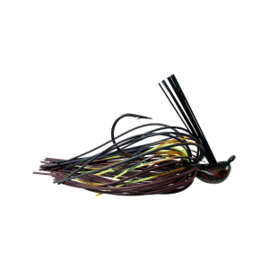 Image of Greenfish Tackle Big Rubber Jig | Toxic Craw; 1/2 oz.