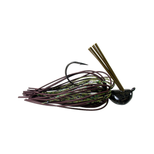 Image of Greenfish Tackle Big Rubber Jig | Watermelon; 3/4 oz.