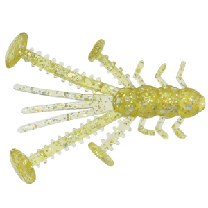Image of Eurotackle Micro Finesse Crazy Critter | Gold; 1.1 in.
