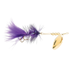 Image of Joe's Flies Ultimate Wooly Bugger Spinner - Willow Blade | Purple; 8