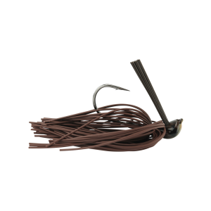 Image of Greenfish Tackle Big Rubber Jig | Brown; 3/4 oz.