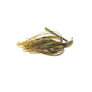 Image of Greenfish Tackle Little Rubber Jig | Hot Sauce; 3/8 oz.