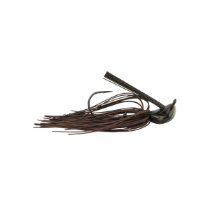 Image of Greenfish Tackle Little Rubber Jig | Brown; 3/4 oz.