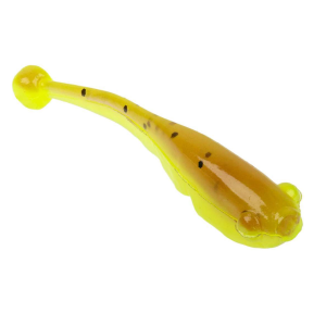 Image of Strike King Mr. Crappie Teen-Zee Fry | Pumpkin Chartreuse Tail