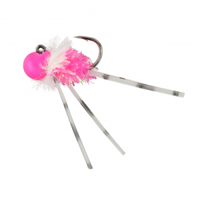 Image of Eurotackle Strider Fly | Pink (Glow); 1/16 oz.