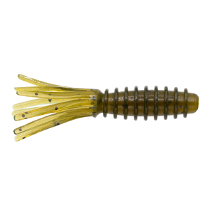 Image of Eurotackle Micro Finesse Eurotube | Green Pumpkin; 1 3/4 in.