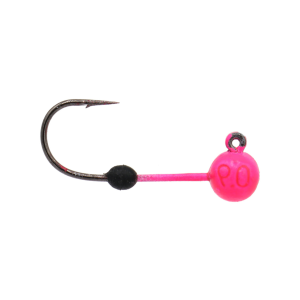 Image of Eurotackle Micro Finesse Tungsten Jig Head - Size 6 Hook | Pink; 3/32 oz.