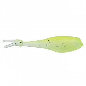 Image of Clam CPT Niku Bolt Minnow | Chart/Pearl Glow; 1 in.