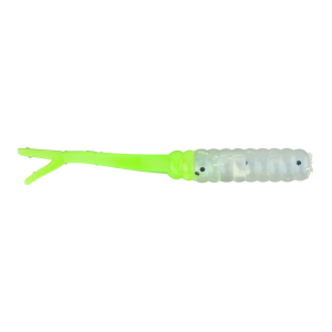 Image of Ol' Blue Tackle Fluke Soft Bait | Bling/Limetreuse; 2 1/2 in.