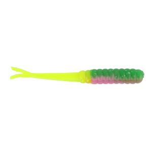 Image of Ol' Blue Tackle Fluke Soft Bait | Electric Chicken; 2 1/2 in.