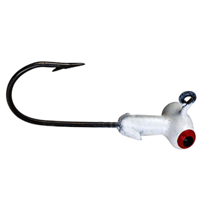 Image of Strike King Mr. Crappie Sausage Head Jig Heads - Bulk Pack | Fridge White; 1/8 oz.