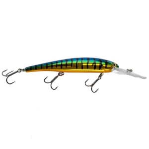 Image of Bandit Walleye Deep Diver | Exclusive Color - Gold Blue Tiger; 4 3/4 in.