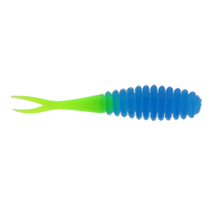 Image of Snacky Lures Fork Tail Soft Bait | Bluegrass; 1 1/2 in.