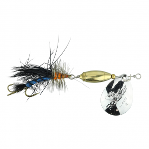 Image of RoxStar Fly Striker Spinner | Blue-2-Tone; 1/8 oz.