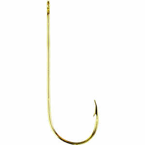 Image of Eagle Claw Aberdeen Light Wire Non-Offset Hook | 1