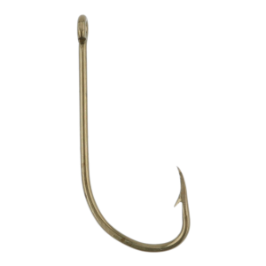 Image of Eagle Claw Plain Shank Offset Hook | 2