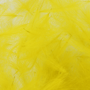 Image of Wapsi CDC Cul De Canard Feathers | Yellow Olive