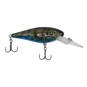 Image of Salmo Rattlin Executor Crankbait | Blue Craw; 2 in.