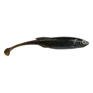 Image of Berkley PowerBait Drip Swimmer | Green Pumpkin Shad; 4 in.