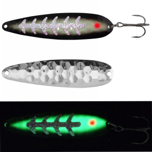 Image of Moonshine Lures Trolling Spoon | Ice Shadow; 5 in.