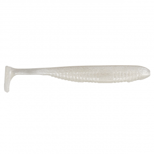 Image of Yamamoto Shad Shape Swimmer | Pearl White; 4.2 in.